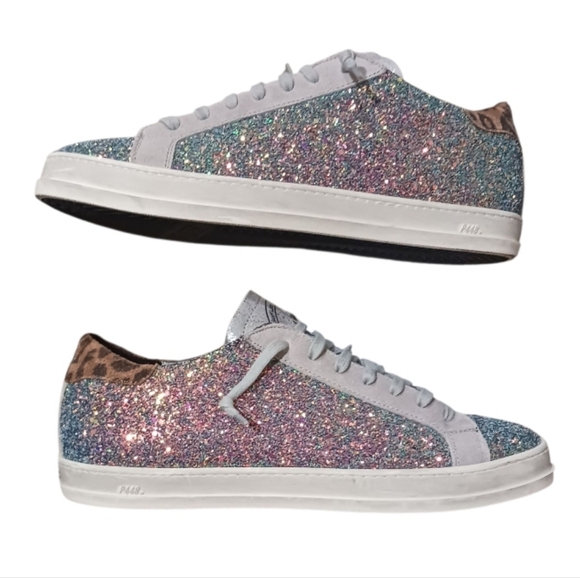 P448 John Multi Glitter Sneakers - Picture 4 of 16